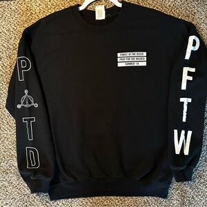 Panic at the disco 2018 Black 'Pray For The Wicked' Crewneck Sweater